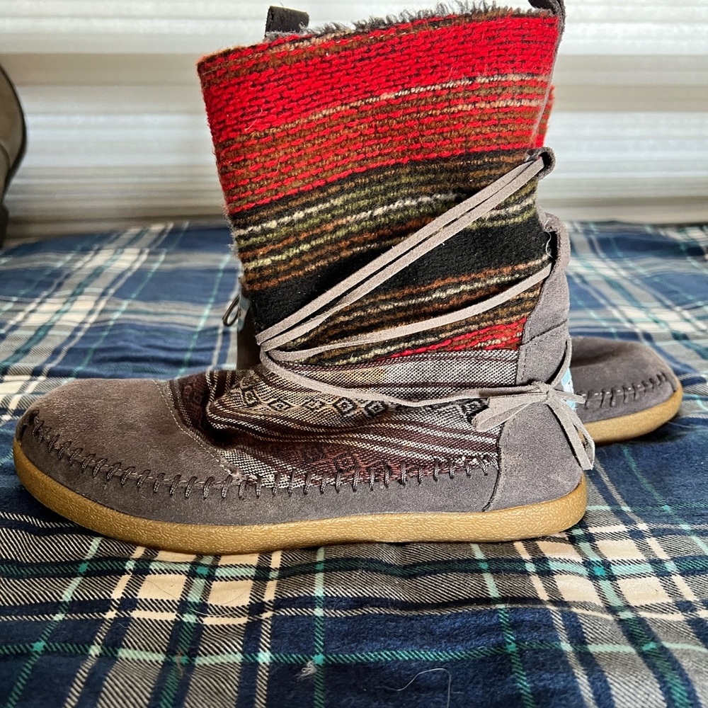 Tom’s Moccasins.